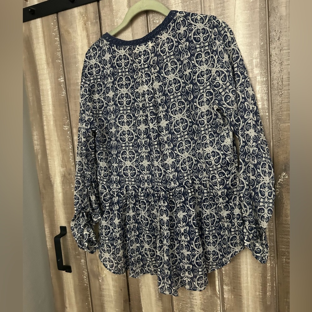 Maeve printed blouse,  size 8 - Picture 4 of 12